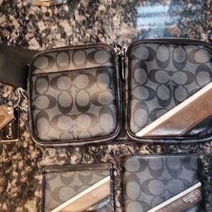 Assorted Mens Bags And Wallets.